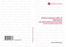 Capa do livro de Libellus scolasticvs Vtilis, Et Valde bonus 