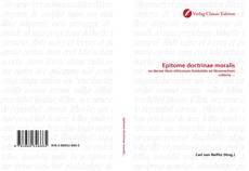 Capa do livro de Epitome doctrinae moralis 