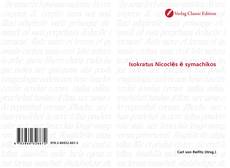 Capa do livro de Isokratus Nicoclēs ē symachikos 