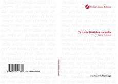 Couverture de Catonis Disticha moralia