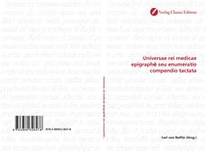 Portada del libro de Universae rei medicae epigraphē seu enumeratio compendio tactata