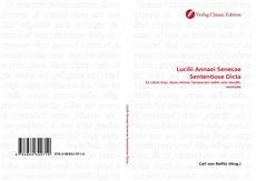 Capa do livro de Lucilii Annaei Senecae Sententiose Dicta 