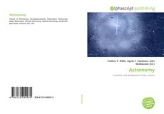 Bookcover of Astronomy