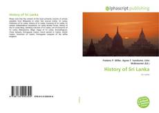 History of Sri Lanka kitap kapağı
