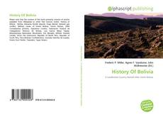 History Of Bolivia kitap kapağı