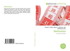 Обложка Metrication