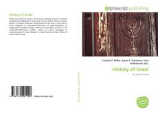 Buchcover von History of Israel