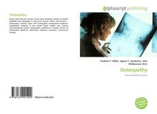 Bookcover of Osteopathy