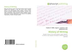 History of Writing的封面