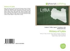 History of Lybia kitap kapağı