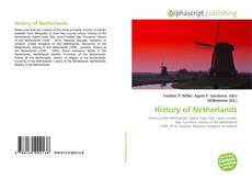 Bookcover of History of Netherlands