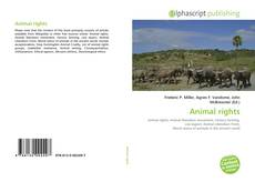 Bookcover of Animal rights