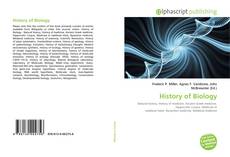 Borítókép a  History of Biology - hoz