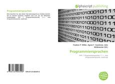 Bookcover of Programmiersprachen