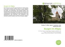 Bookcover of Burgen im Allgäu