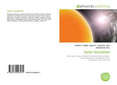 Bookcover of Solar Variation