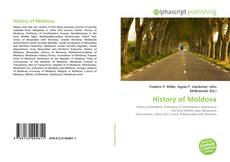 Bookcover of History of Moldova