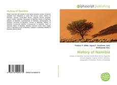 Capa do livro de History of Namibia 