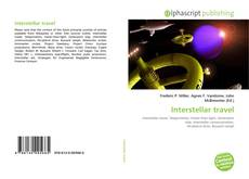 Bookcover of Interstellar travel