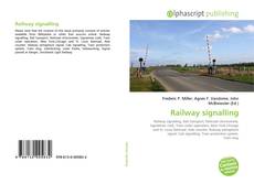 Обложка Railway signalling