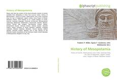 Couverture de History of Mesopotamia