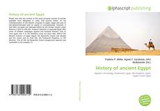 Bookcover of History of ancient Egypt