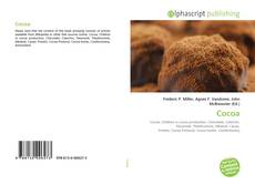 Bookcover of Cocoa