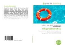 Bookcover of Ring (mathematics)
