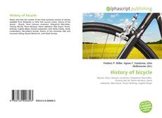 Borítókép a  History of bicycle - hoz