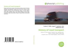 History of road transport kitap kapağı