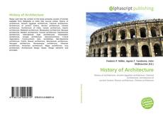Capa do livro de History of Architecture 