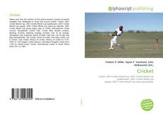 Capa do livro de Cricket 