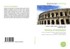 Borítókép a  History of Azerbaijan - hoz