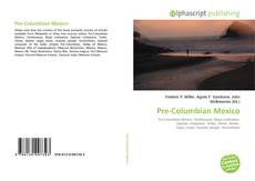 Borítókép a  Pre-Columbian Mexico - hoz