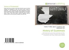 Borítókép a  History of Guatemala - hoz