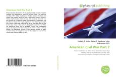 Borítókép a  American Civil War Part 2 - hoz