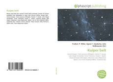 Bookcover of Kuiper belt