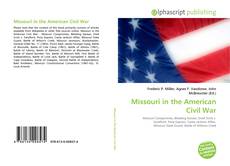 Copertina di Missouri in the American Civil War