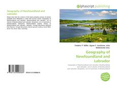 Borítókép a  Geography of Newfoundland and Labrador - hoz