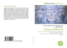 Copertina di History of Abkhazia