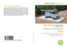 Borítókép a  History of the British Army - hoz