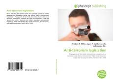 Обложка Anti-terrorism legislation