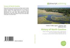 Обложка History of North Carolina
