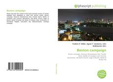 Borítókép a  Boston campaign - hoz