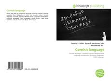 Borítókép a  Cornish language - hoz