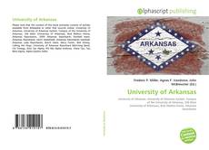 Buchcover von University of Arkansas