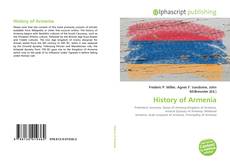 Обложка History of Armenia