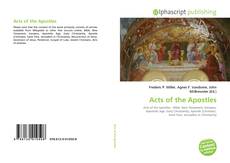 Copertina di Acts of the Apostles