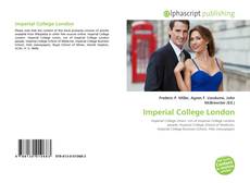 Copertina di Imperial College London