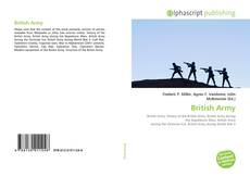 Обложка British Army
